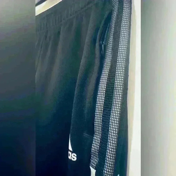 Adidas Tiro 21 Track Pants, Women’s Size XS, Black with 3 White Stripes - Picture 10 of 16